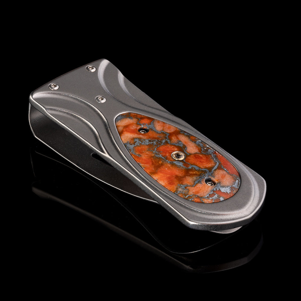 Zurich Flare Money Clip by William Henry Studio