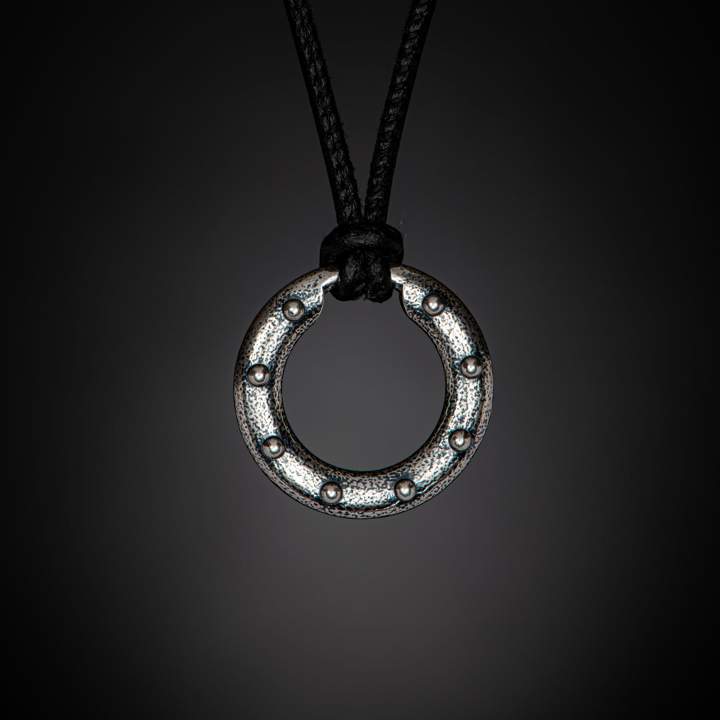 Men's Sterling Silver Orbit Pendant by William Henery Studio
