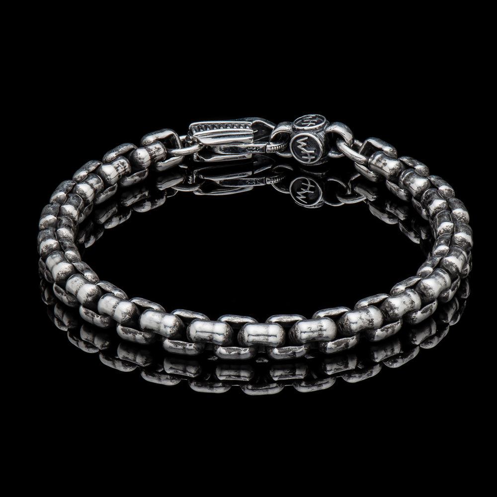 Men's Sterling Silver YDRA Bracelet by William Henry Studio