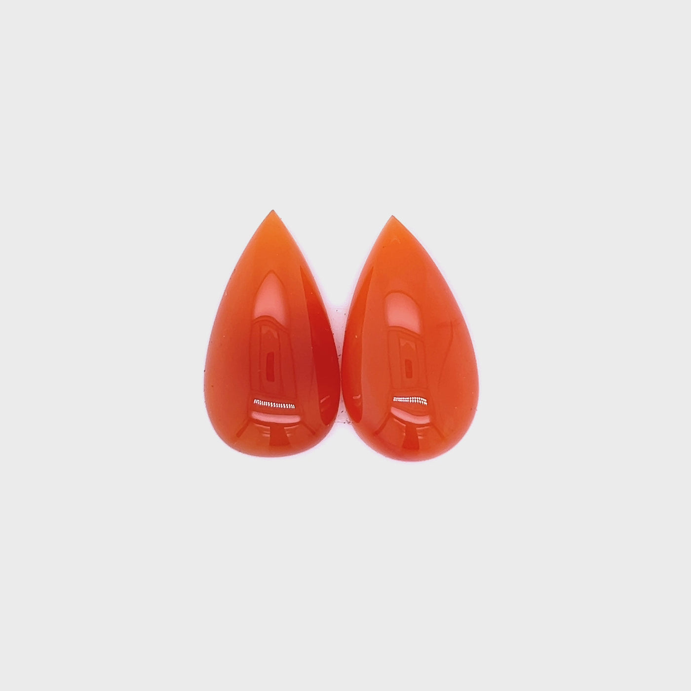 Carnelian - Matched Pair (36.85ctw.)