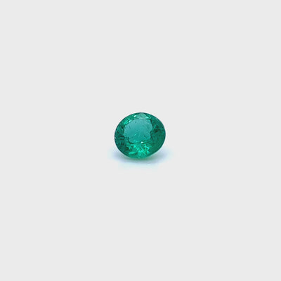 Emerald - Round Brilliant Cut (0.82ct.)