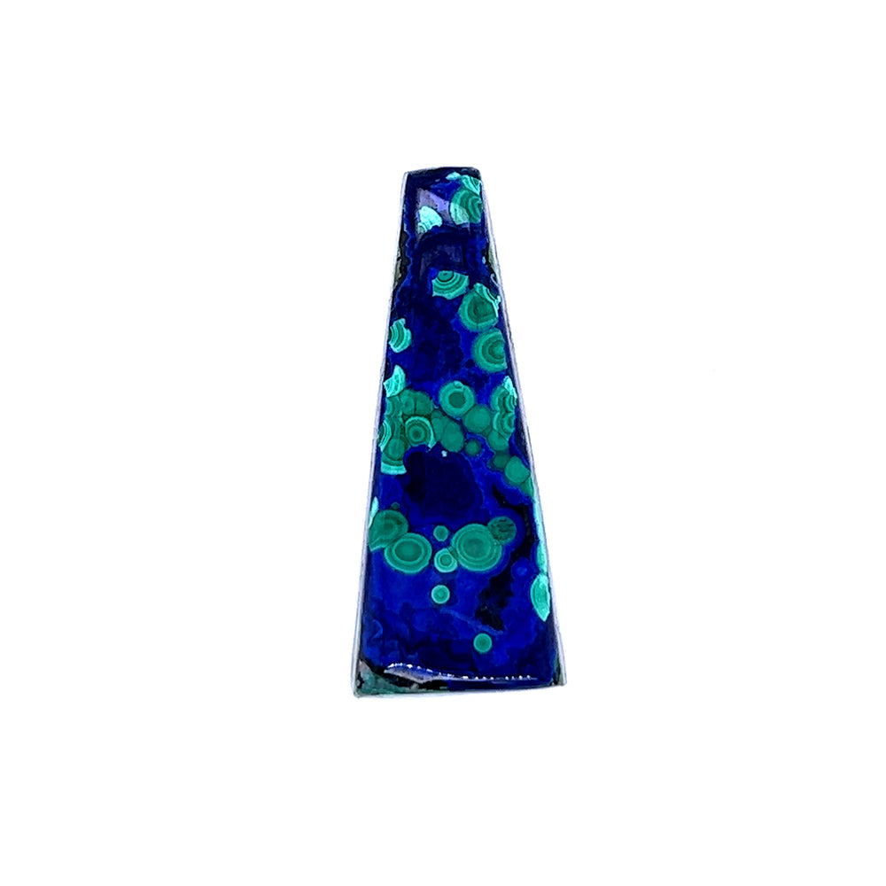 Azurite/Malachite - Triangular Cut (17.74ct.)