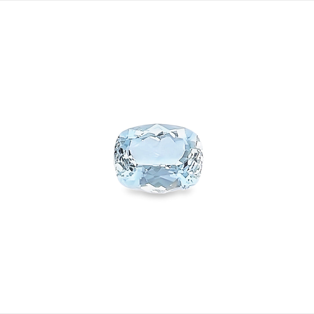 Aquamarine - Cushion Cut (3.86ct.)