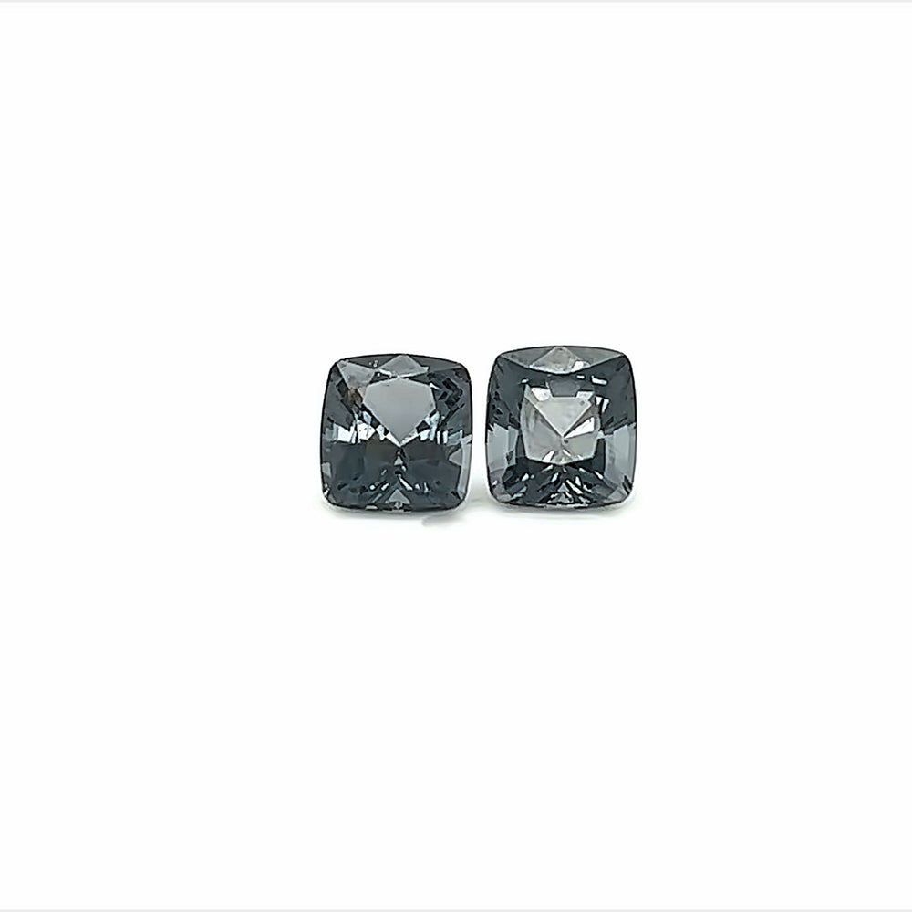 Gray Spinel - Matched Pair (3.48ctw.)