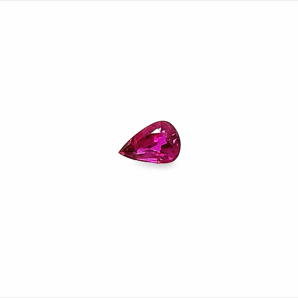 Ruby - Pear Shape (0.99ct.)