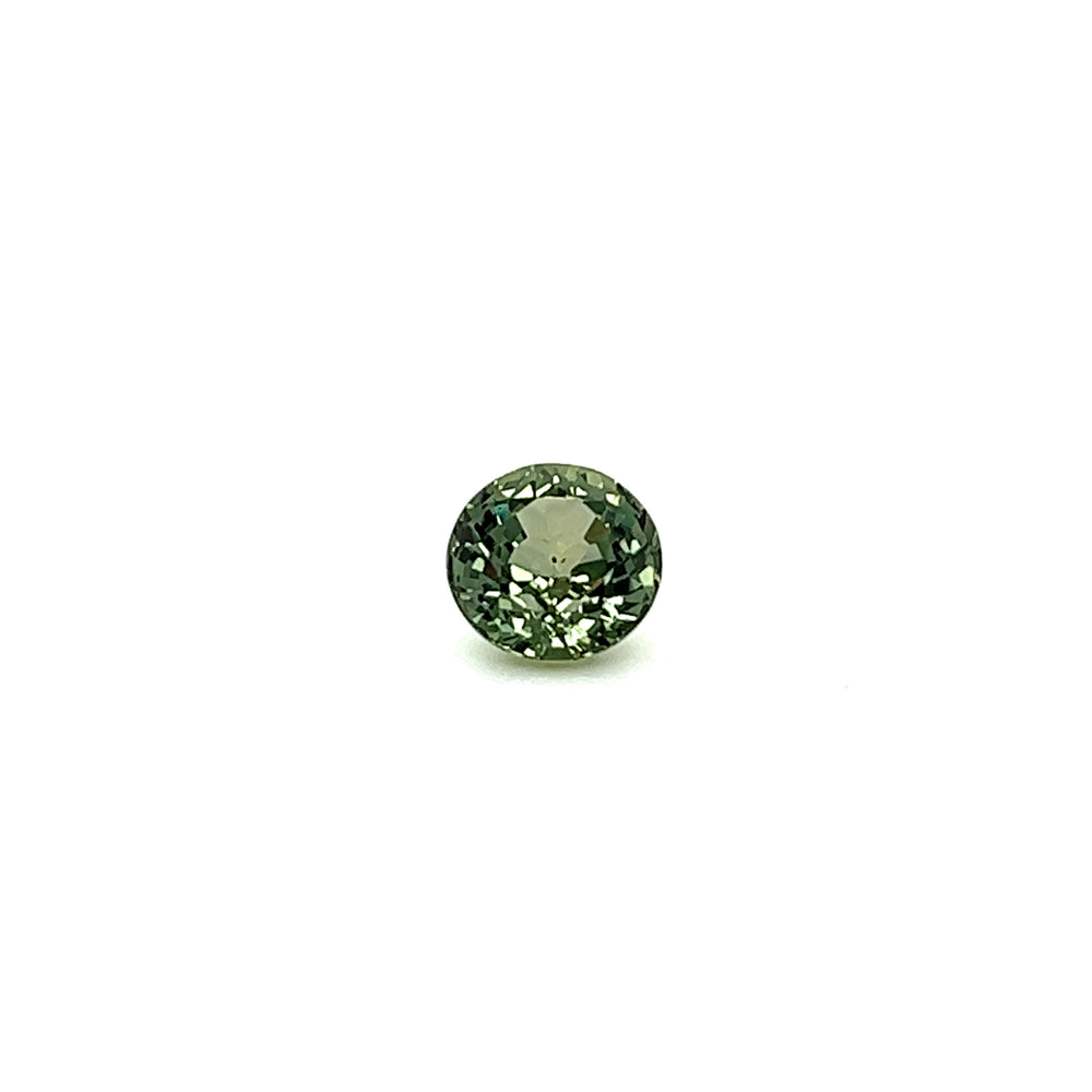 Green Sapphire - Round Brilliant Cut (1.99ct.)