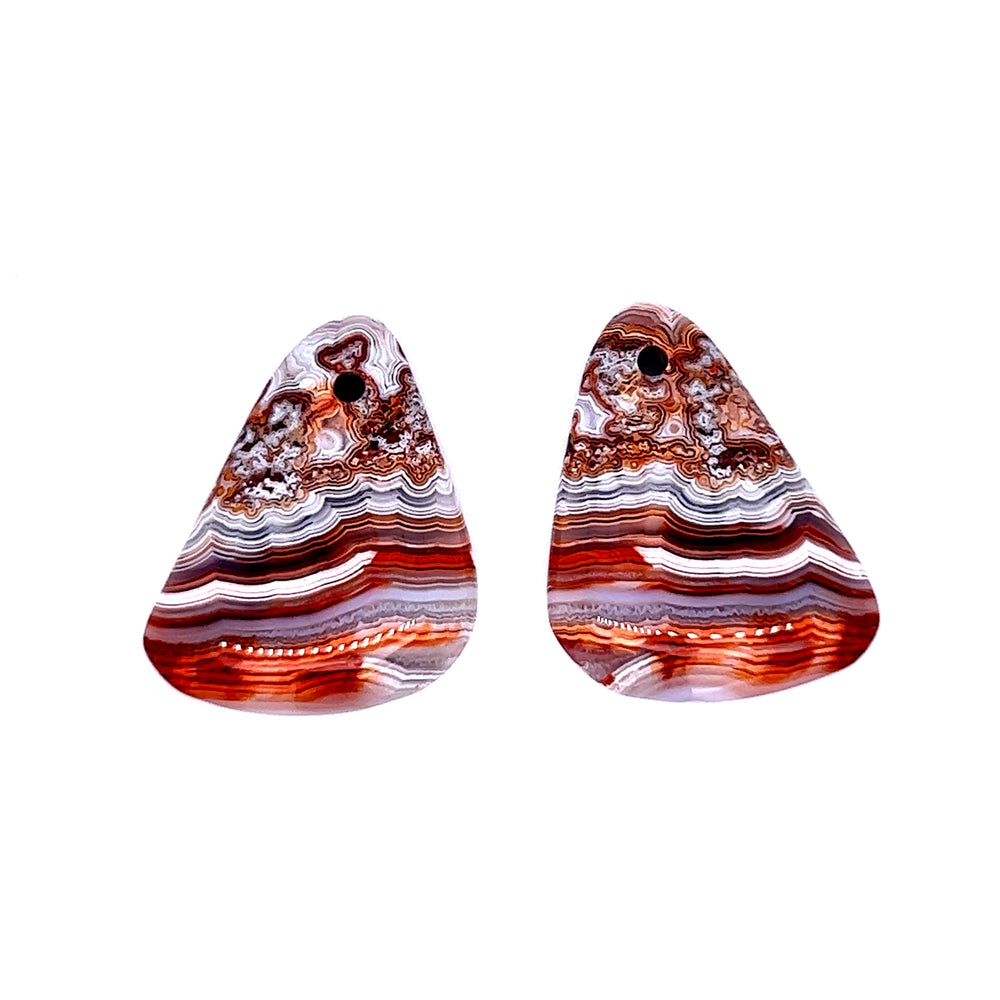 Agate - Matched Pair (28.12ctw.)