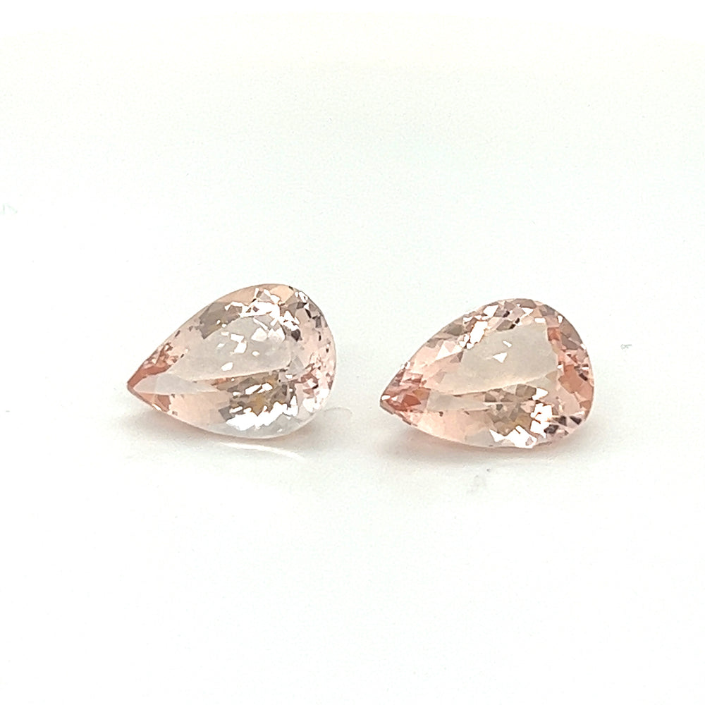Morganite - Matched Pair (9.78ctw.)