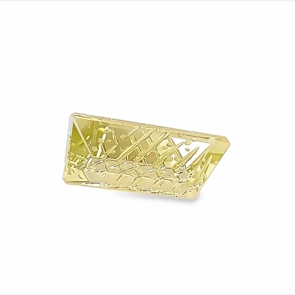 Citrine - Freeform Rectangle Cut (15.63ct.)