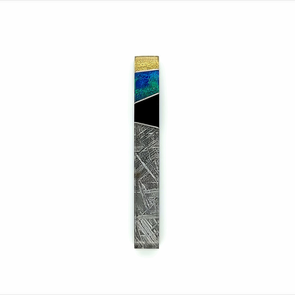 Gemstone & Metal Intarsia (53mm)